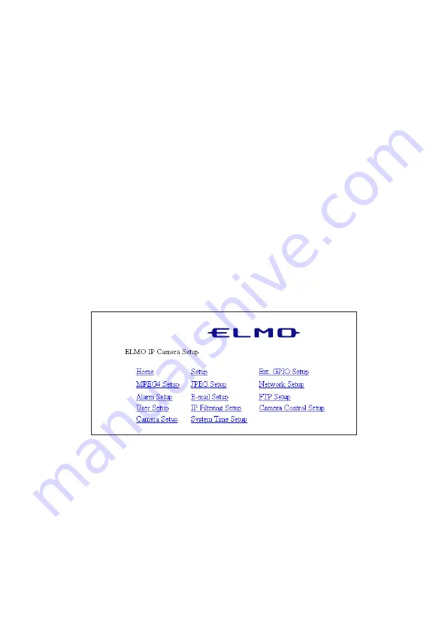 Elmo TD4114 IP II Instruction Manual Download Page 30