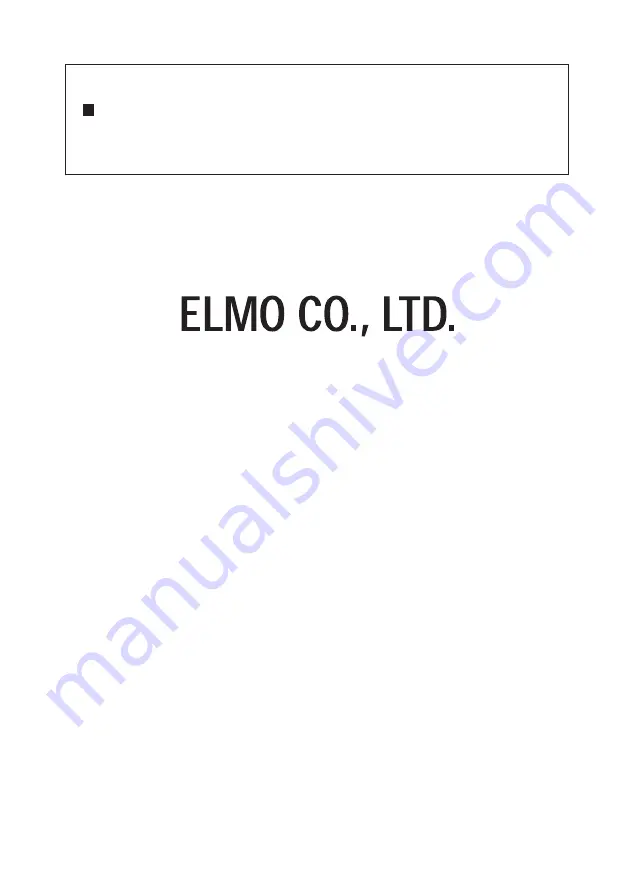 Elmo TD4114 IP II Instruction Manual Download Page 93