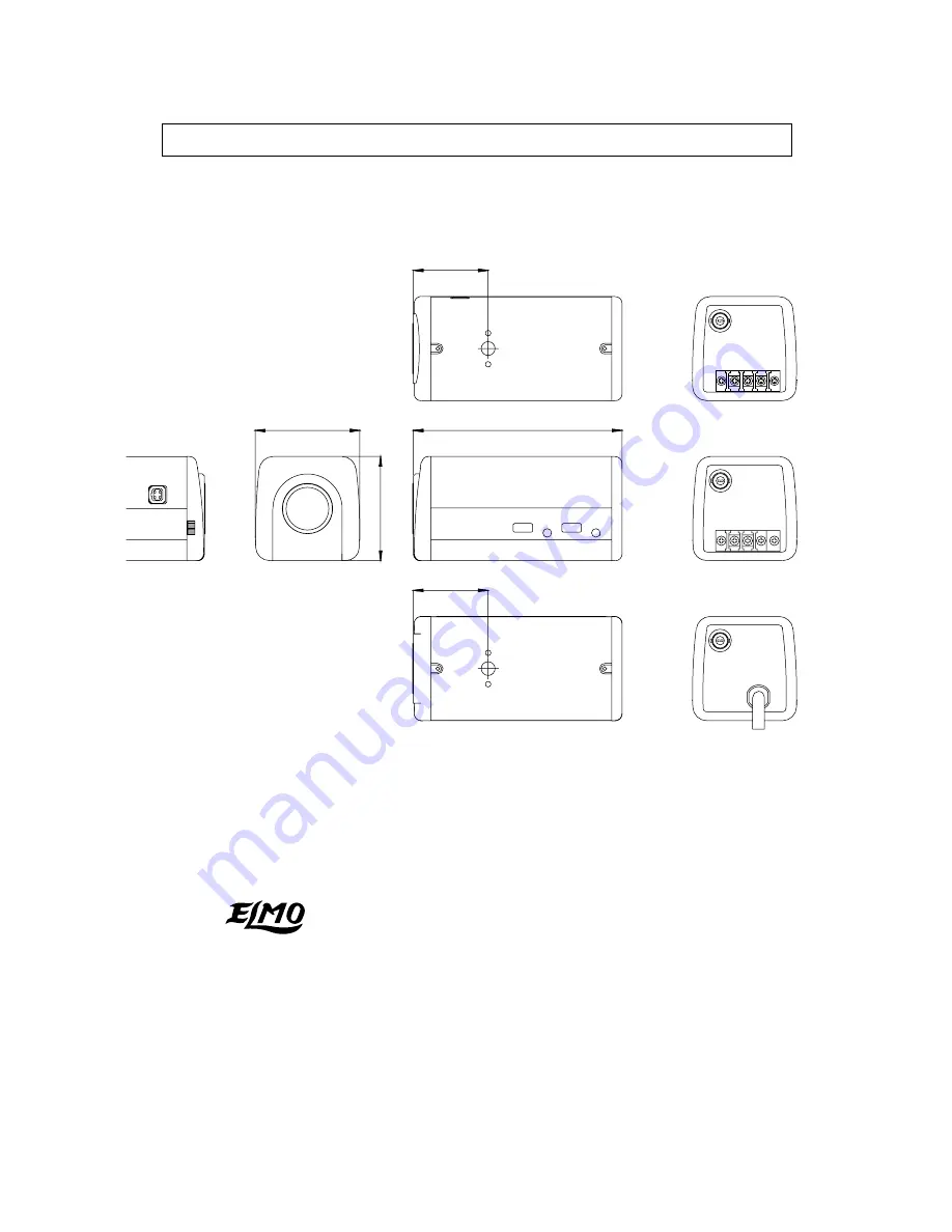 Elmo TSE270X Скачать руководство пользователя страница 8