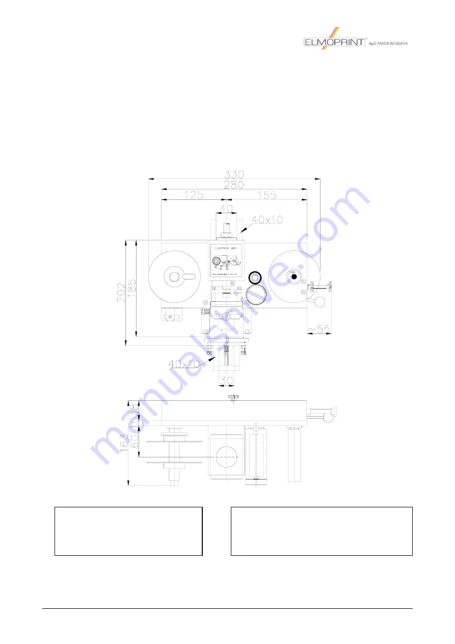 ELMOPRINT M 80-0 Original User Manual Download Page 18