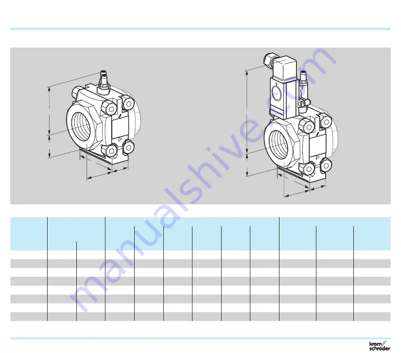 Elster Kromschroder VMF 110 Technical Information Download Page 12