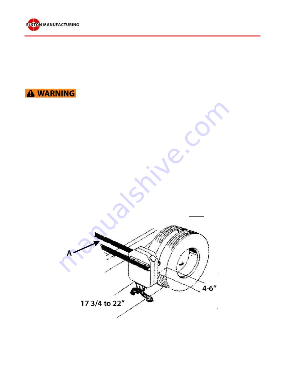 Elston Manufacturing S-N100 Owner'S Manual Download Page 10