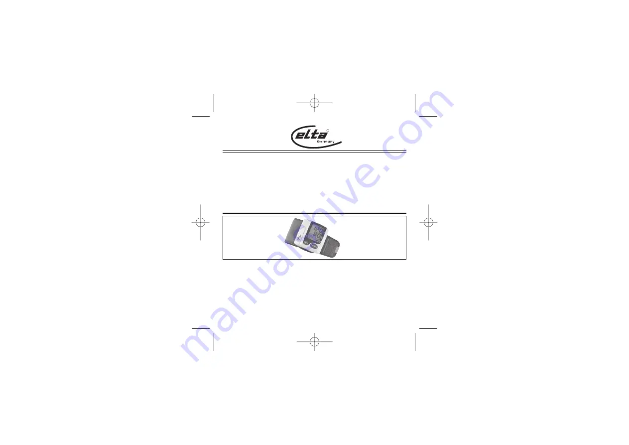 Elta BM-101 Instruction Manual Download Page 1