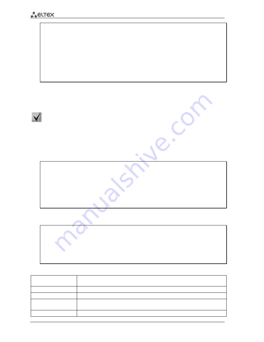 ELTEX MES3108 Operation Manual Download Page 30