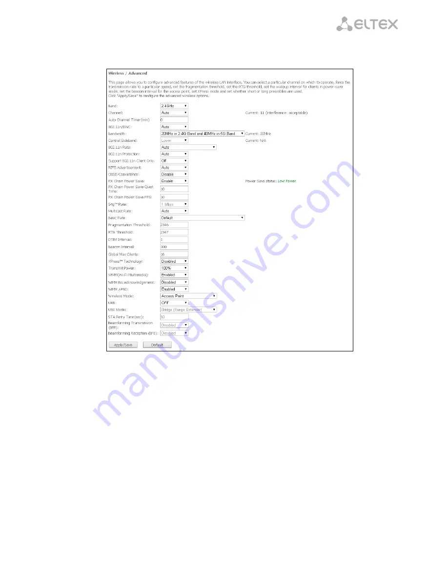 ELTEX NTU-2V User Manual Download Page 45