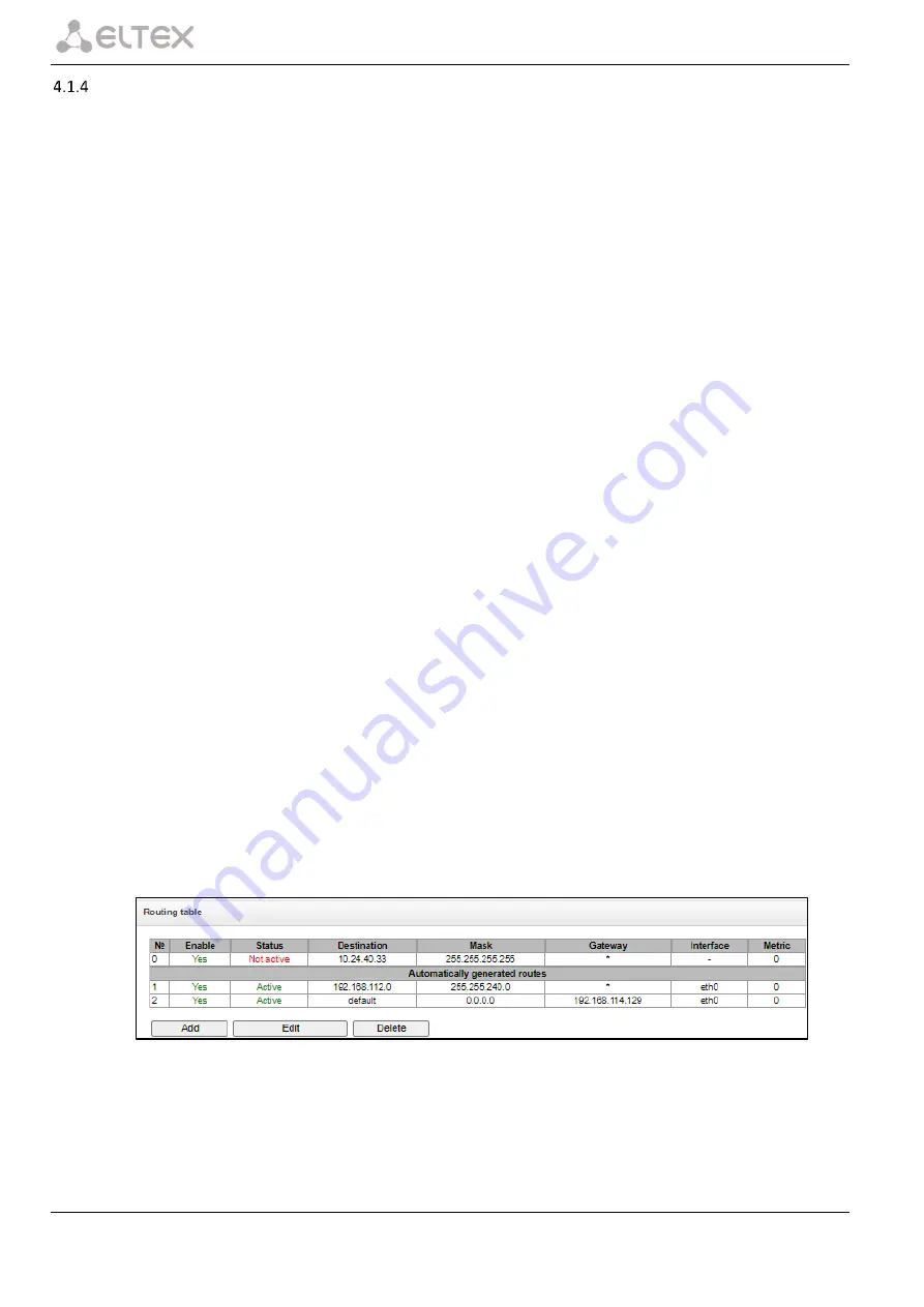 ELTEX SBC-1000 User Manual Download Page 72