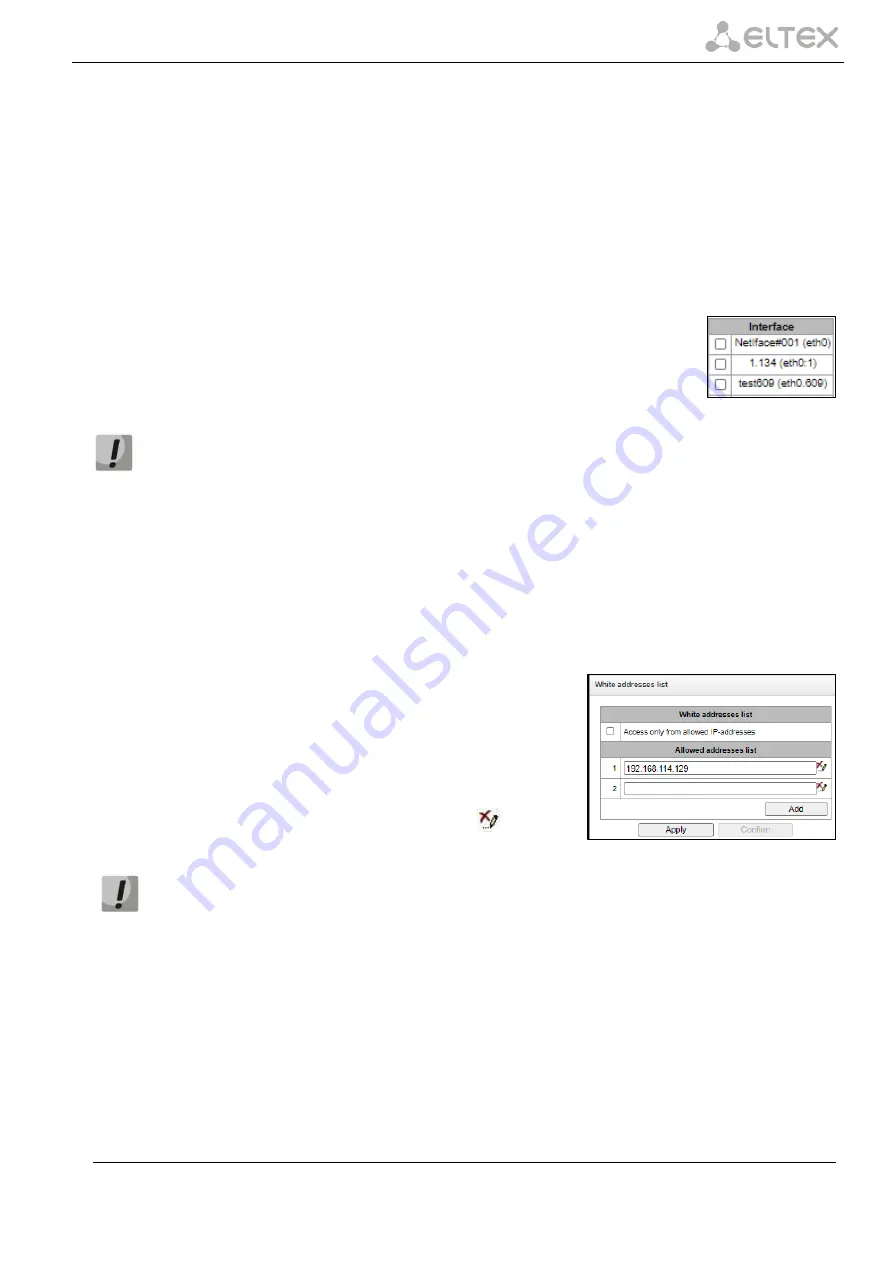 ELTEX SBC-1000 User Manual Download Page 95