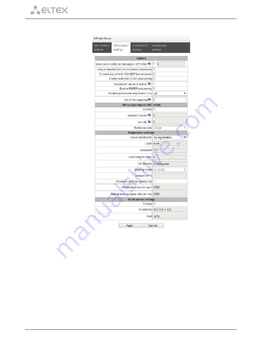 ELTEX SMG-2 Operation Manual Download Page 70