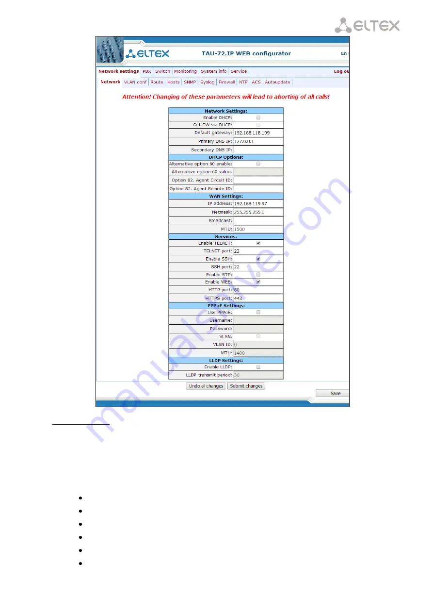 ELTEX TAU-36.IP Скачать руководство пользователя страница 29