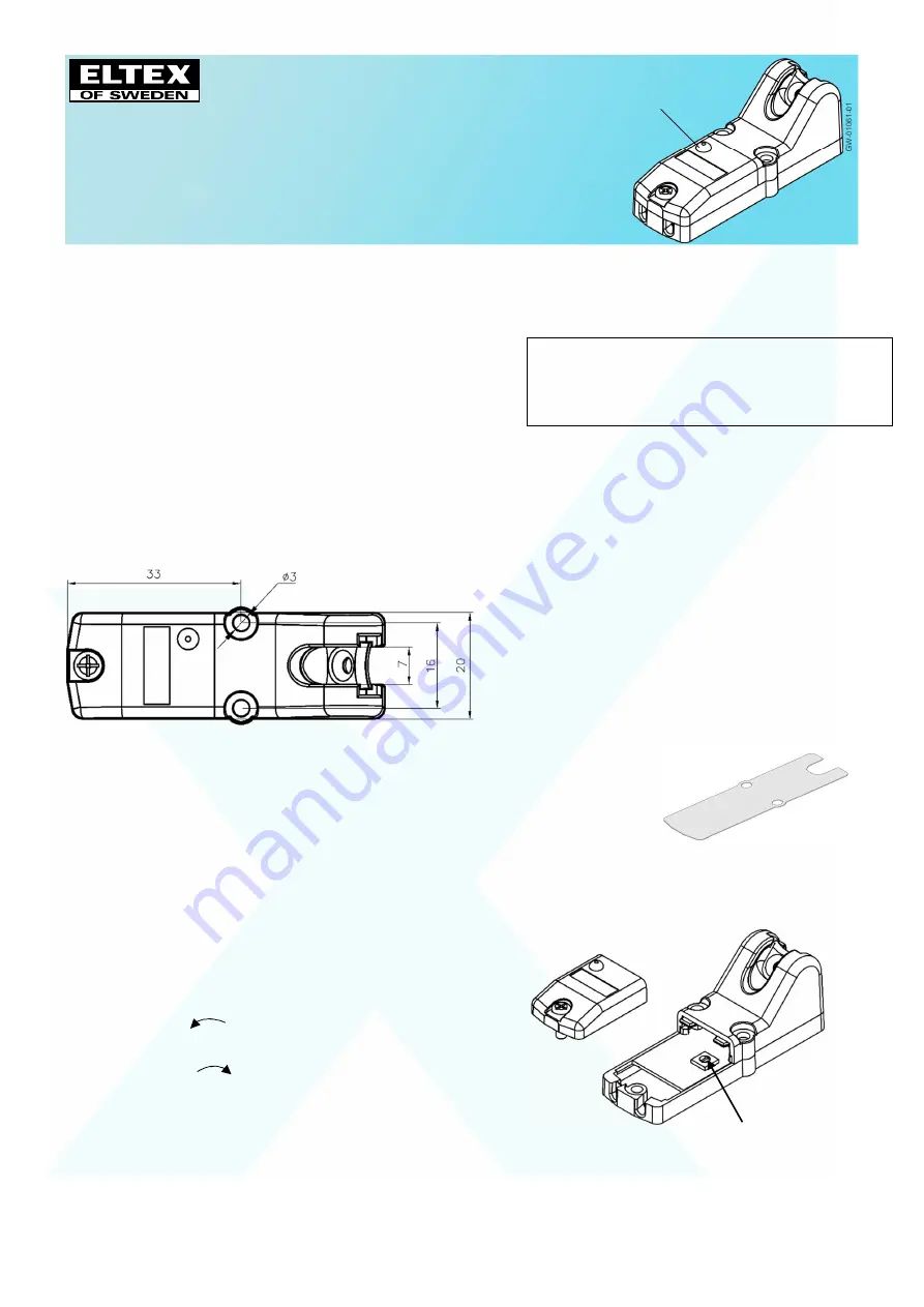 ELTEX UPG 16720 Instructions Download Page 1