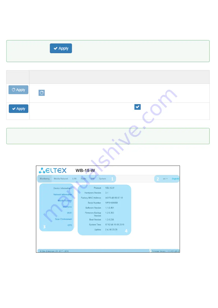 ELTEX WB-15-W User Manual Download Page 17