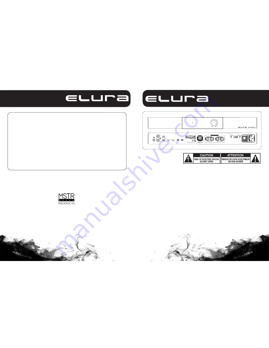 Elura AMP 500/1 Скачать руководство пользователя страница 1