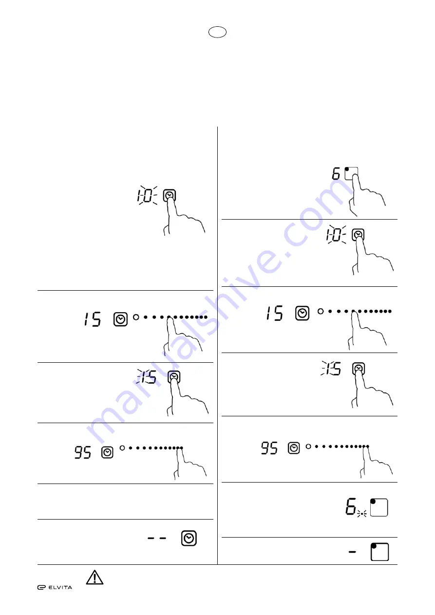 elvita CIH4660S User Manual Download Page 13