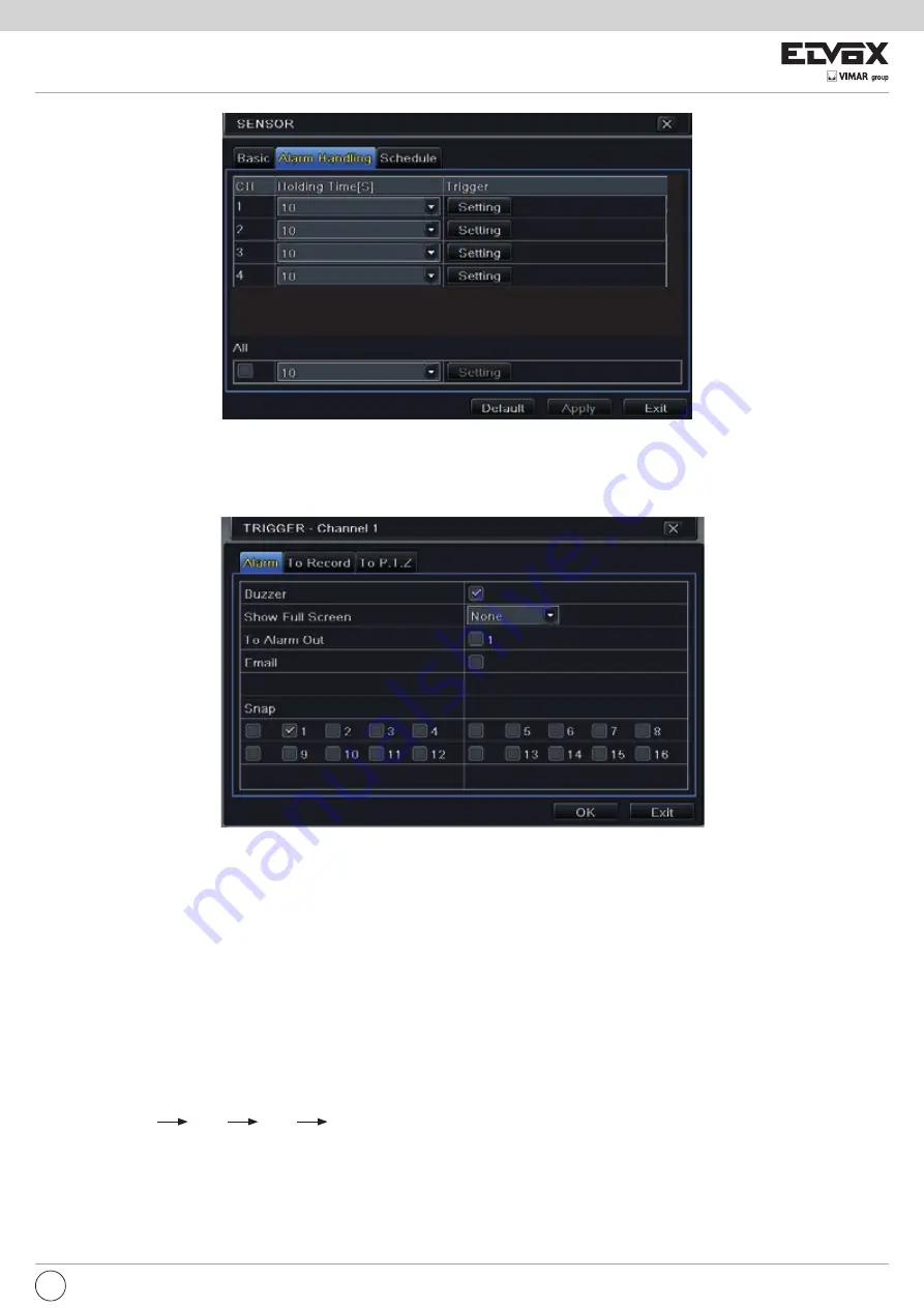 Elvox 46540.F04 Installation And Operation Manual Download Page 63