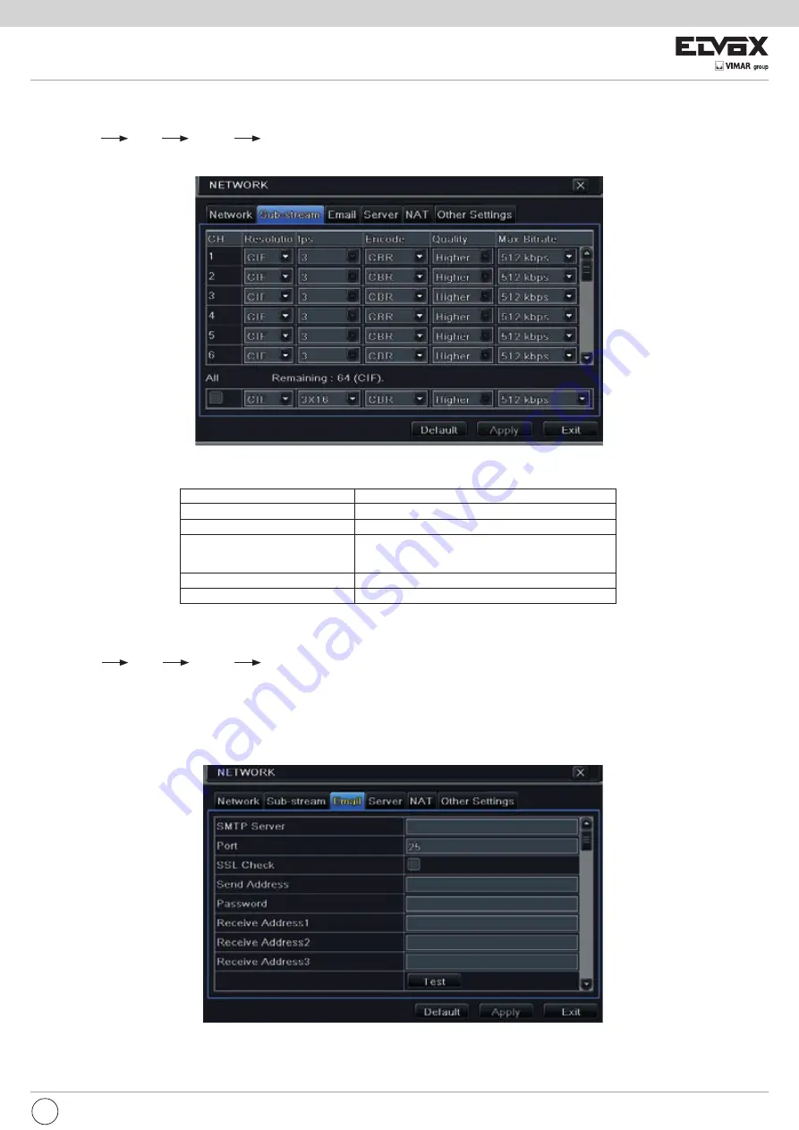 Elvox 46540.F04 Installation And Operation Manual Download Page 67