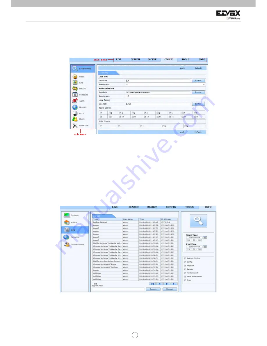 Elvox 46840.D04 Скачать руководство пользователя страница 90