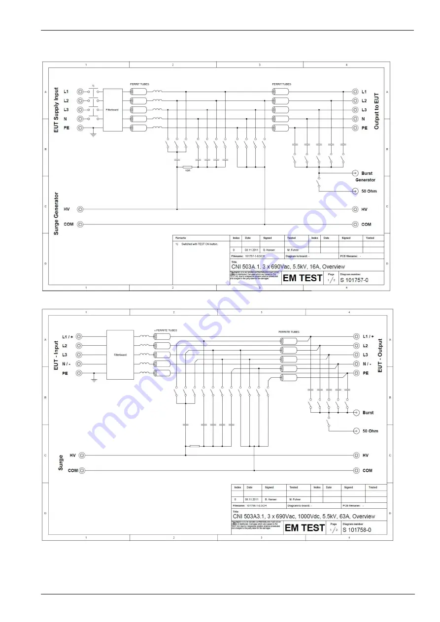 EM TEST CNI 501 Скачать руководство пользователя страница 40