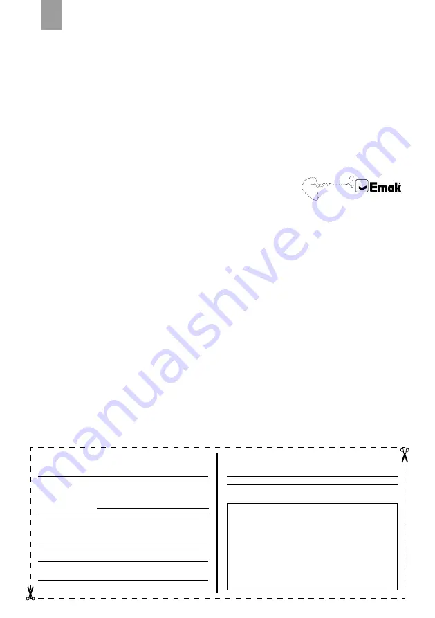 EMAK BCH 500 S Operators Instruction Book Download Page 88