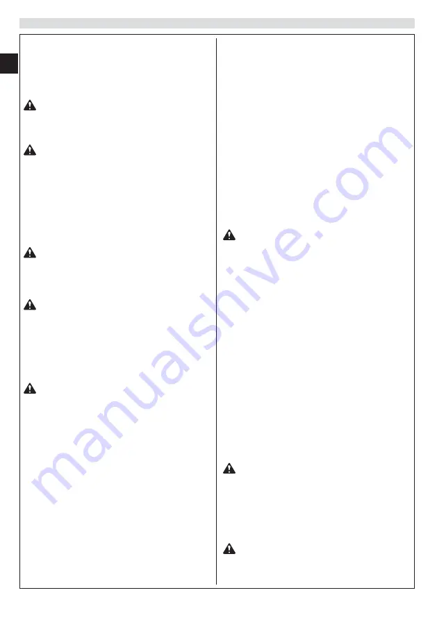 EMAK EFCO M 2200 Operators Instruction Book Download Page 16