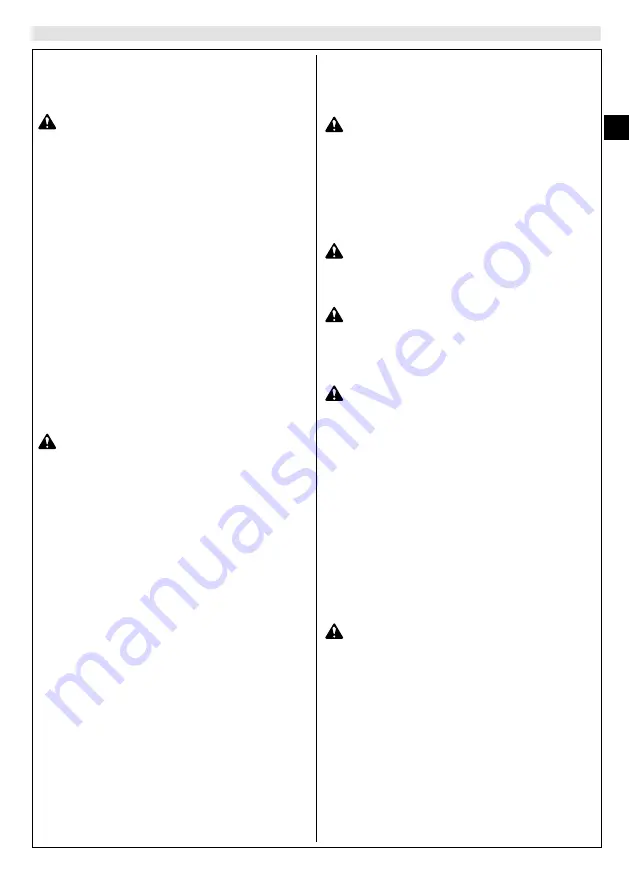 EMAK EFCO MTH 510 Operators Instruction Book Download Page 29