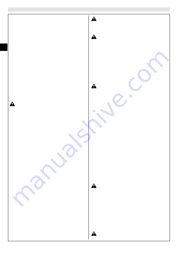 EMAK EFCO MTH 510 Operators Instruction Book Download Page 46