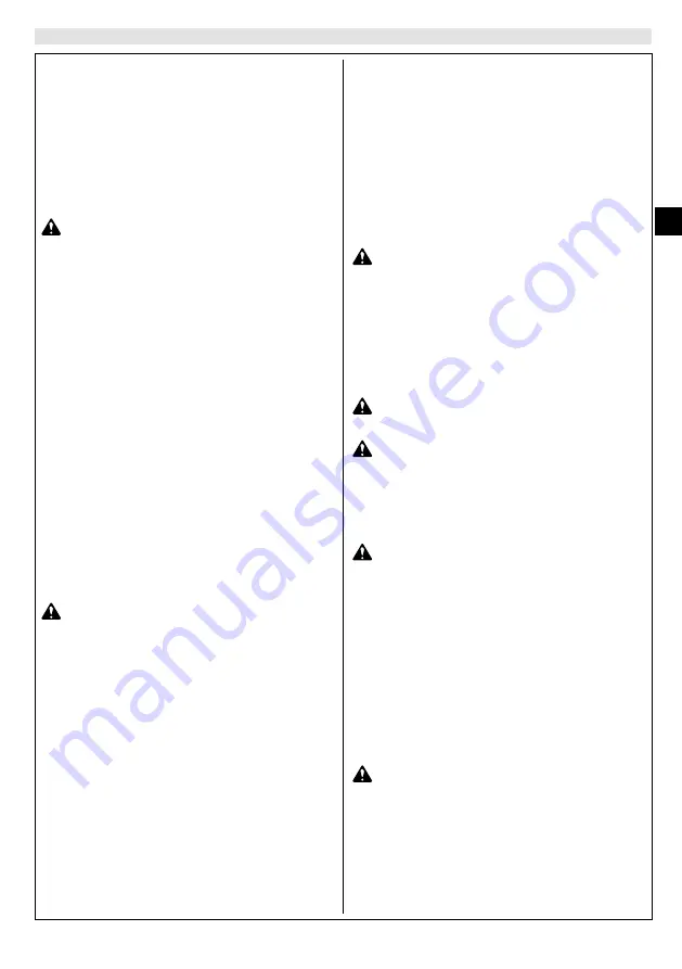 EMAK EFCO MTH 510 Operators Instruction Book Download Page 61