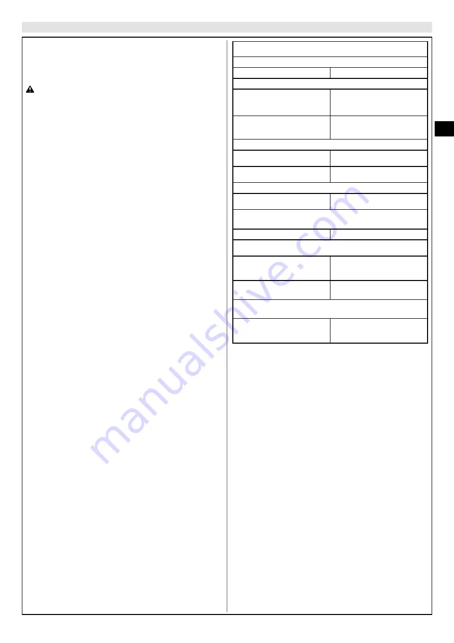 EMAK Efco SAi 60 Operators Instruction Book Download Page 39