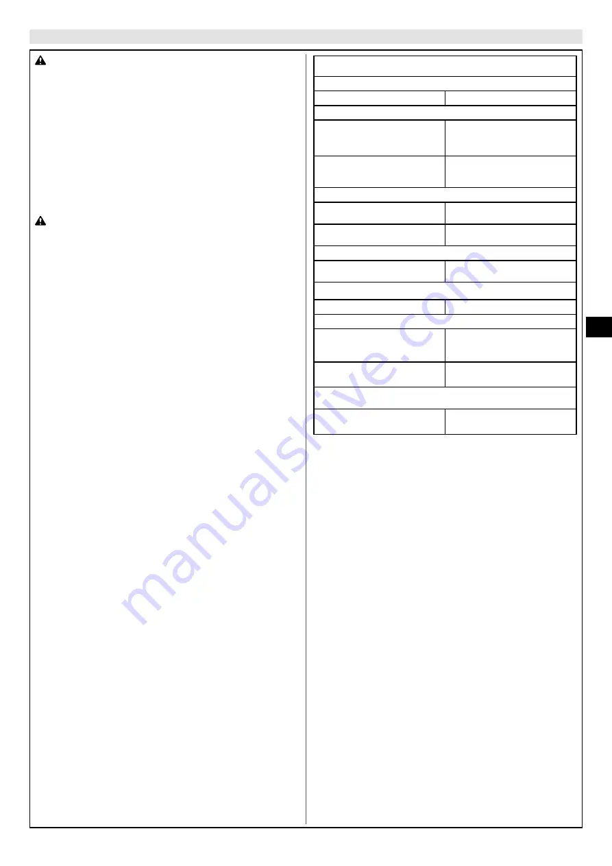 EMAK Efco SAi 60 Operators Instruction Book Download Page 75