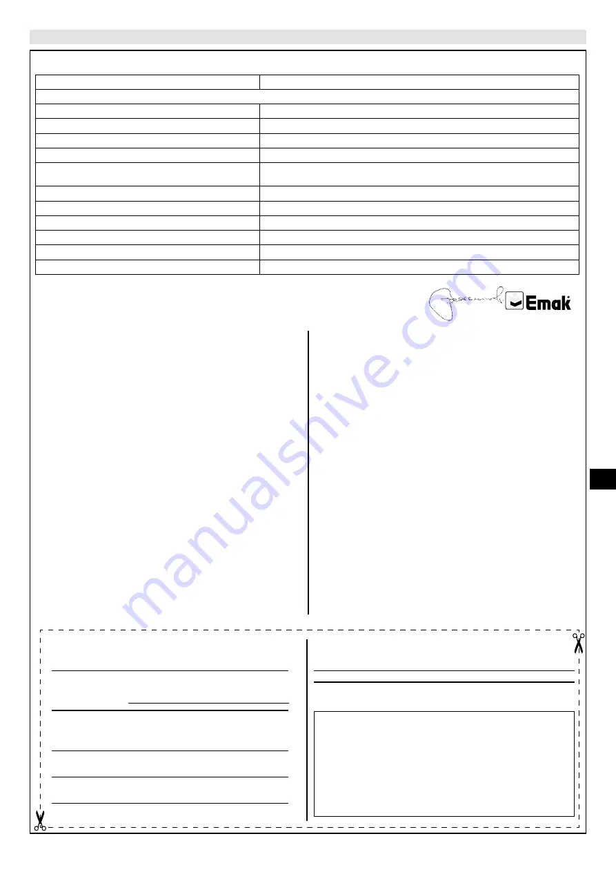 EMAK Efco SAi 60 Operators Instruction Book Download Page 113