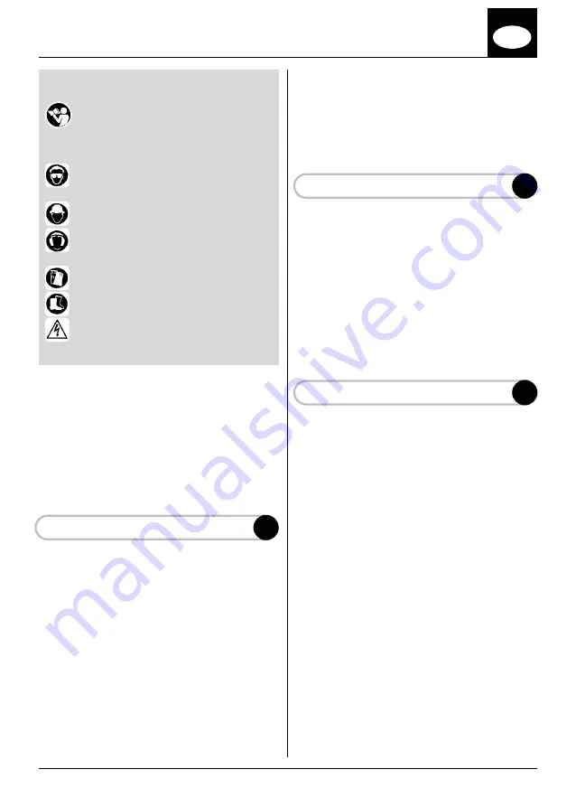 EMAK EP 100 Operator'S Manual Download Page 16