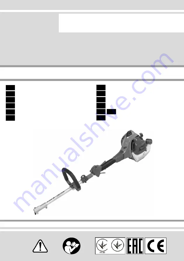 EMAK Oleo-Mac BC 241 D Operators Instruction Book Download Page 1