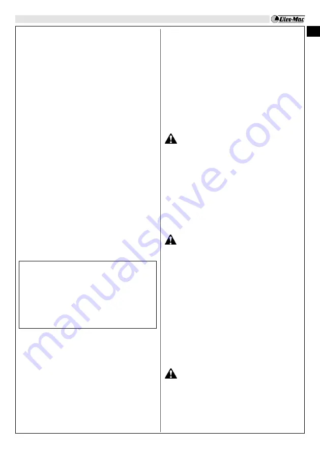 EMAK Oleo-Mac BC 241 D Operators Instruction Book Download Page 6