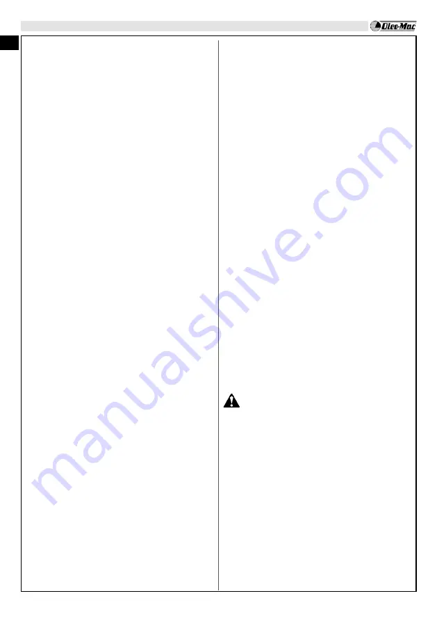 EMAK Oleo-Mac BC 241 D Operators Instruction Book Download Page 7