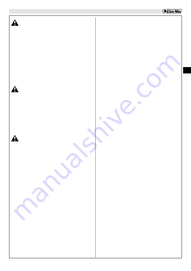 EMAK Oleo-Mac BC 241 D Operators Instruction Book Download Page 66