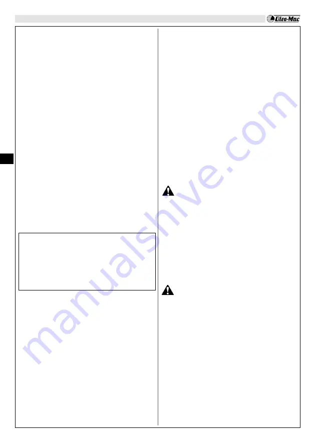 EMAK Oleo-Mac BC 241 D Operators Instruction Book Download Page 83