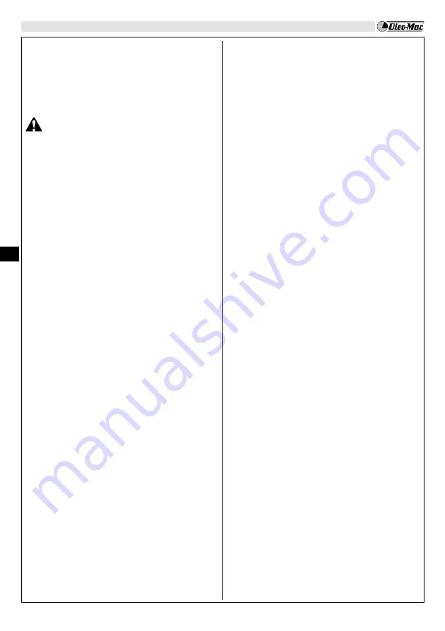 EMAK Oleo-Mac BC 241 D Operators Instruction Book Download Page 97