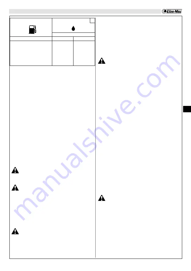 EMAK Oleo-Mac BC 241 D Operators Instruction Book Download Page 100