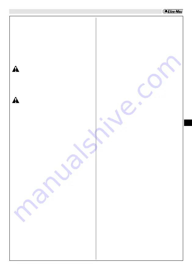 EMAK Oleo-Mac BC 241 D Operators Instruction Book Download Page 118