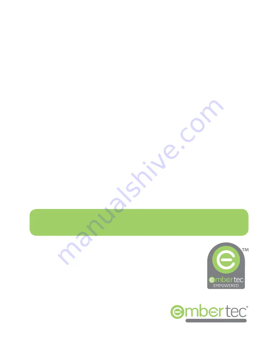 Embertec SmartSwitch PC-ET-01 Instruction Manual Download Page 20