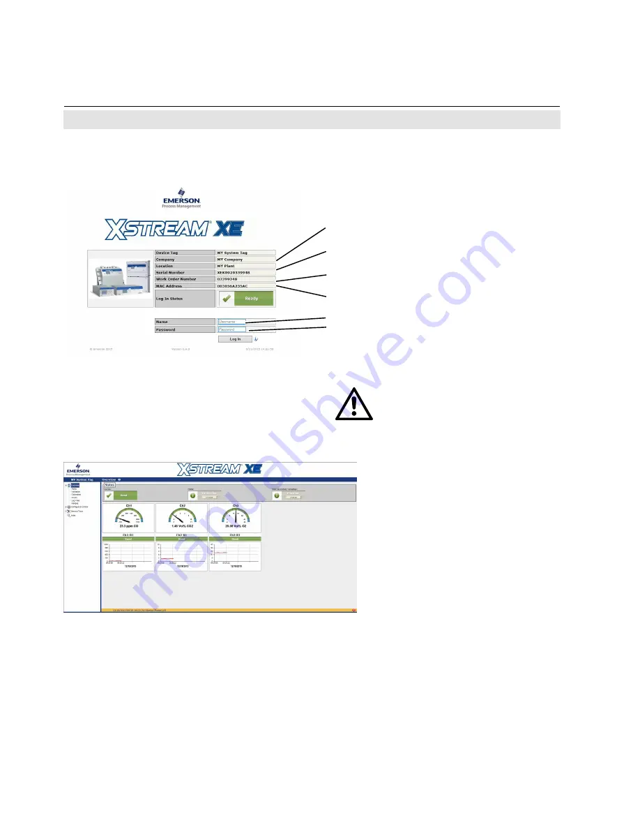 Emerson Research X-STREAM Series Instruction Manual Addendum Download Page 96