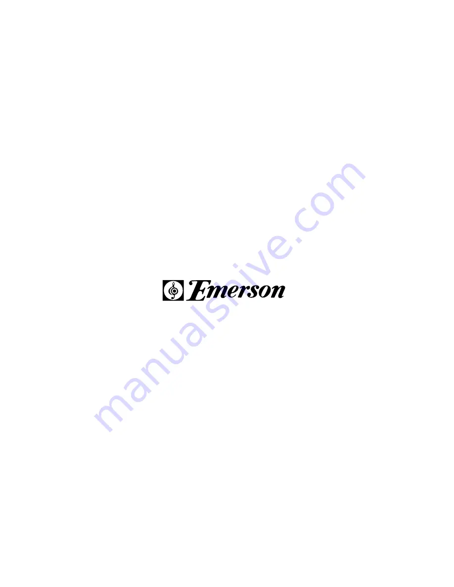 Emerson 1000W Owner'S Manual Download Page 32