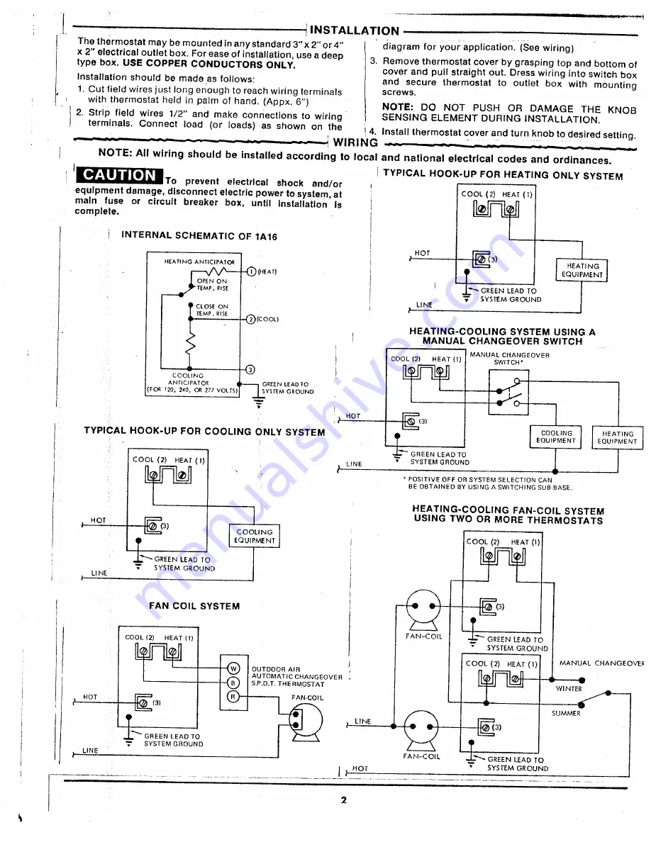 Emerson 1A16 series Скачать руководство пользователя страница 2