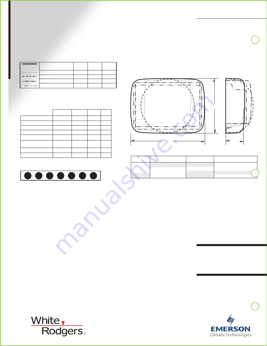 Emerson 1F78-151 Quick Manual Download Page 2