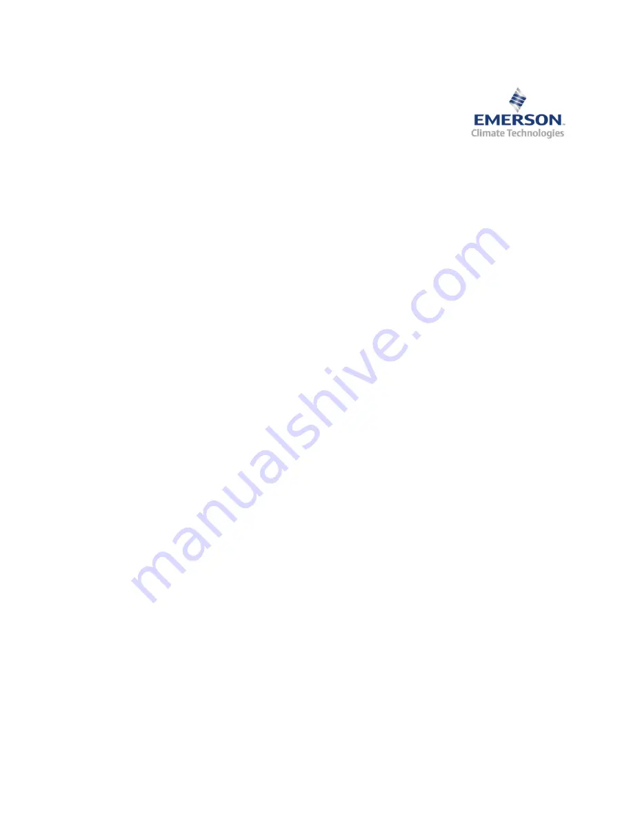 Emerson 318-6030 Installation And Operation Manual Download Page 3