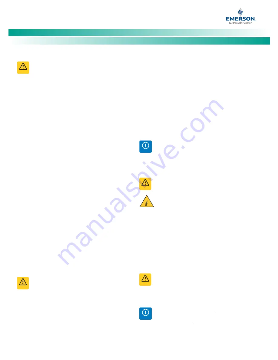 Emerson 582127000 User Instructions Download Page 6