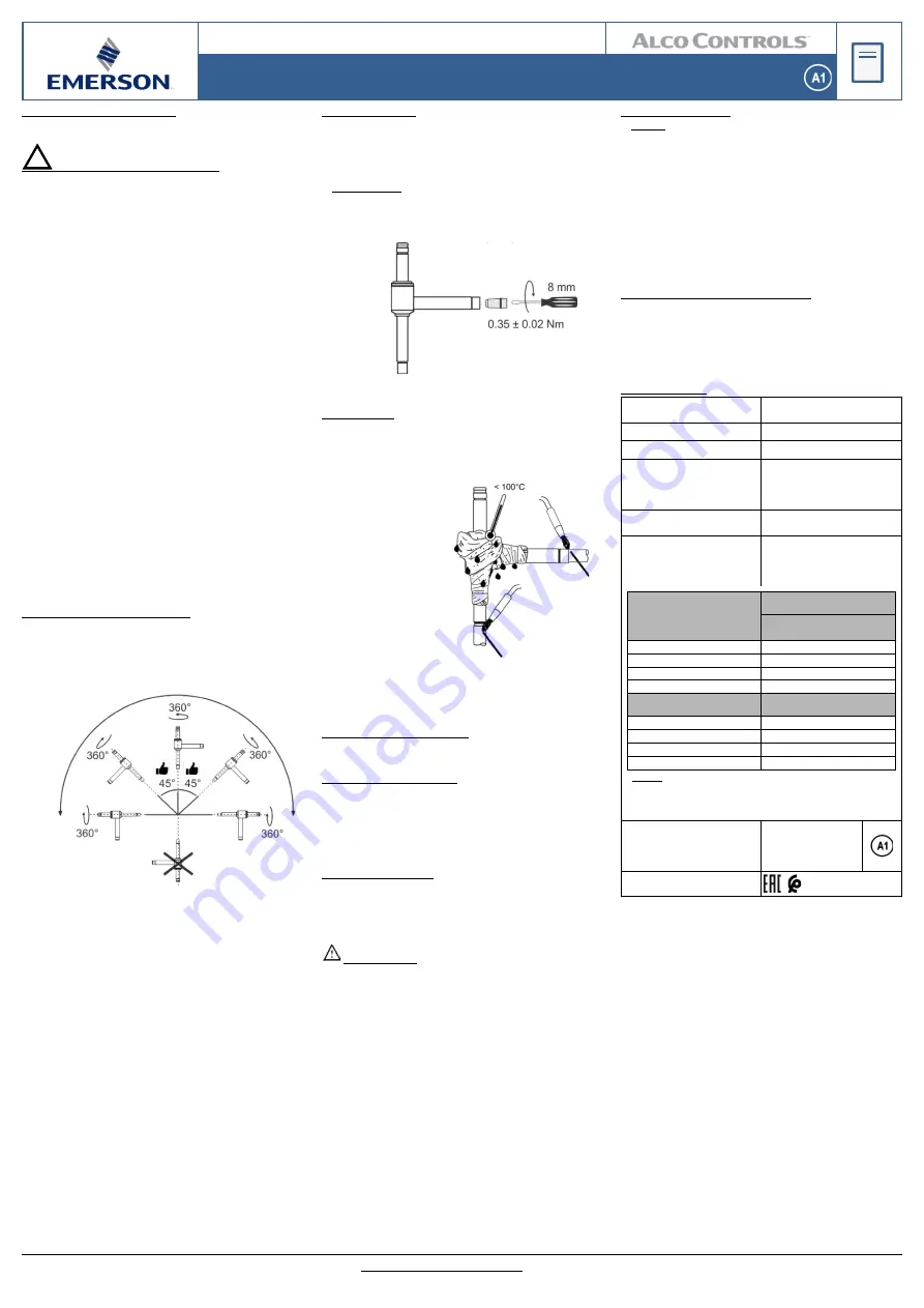 Emerson Alco Controls CX2 Скачать руководство пользователя страница 5