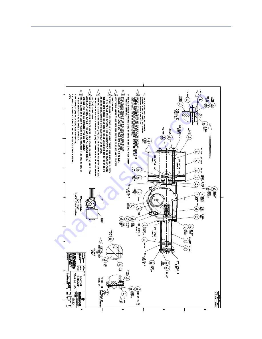 Emerson Bettis G01XXXX-M11 series Service Instructions Manual Download Page 48