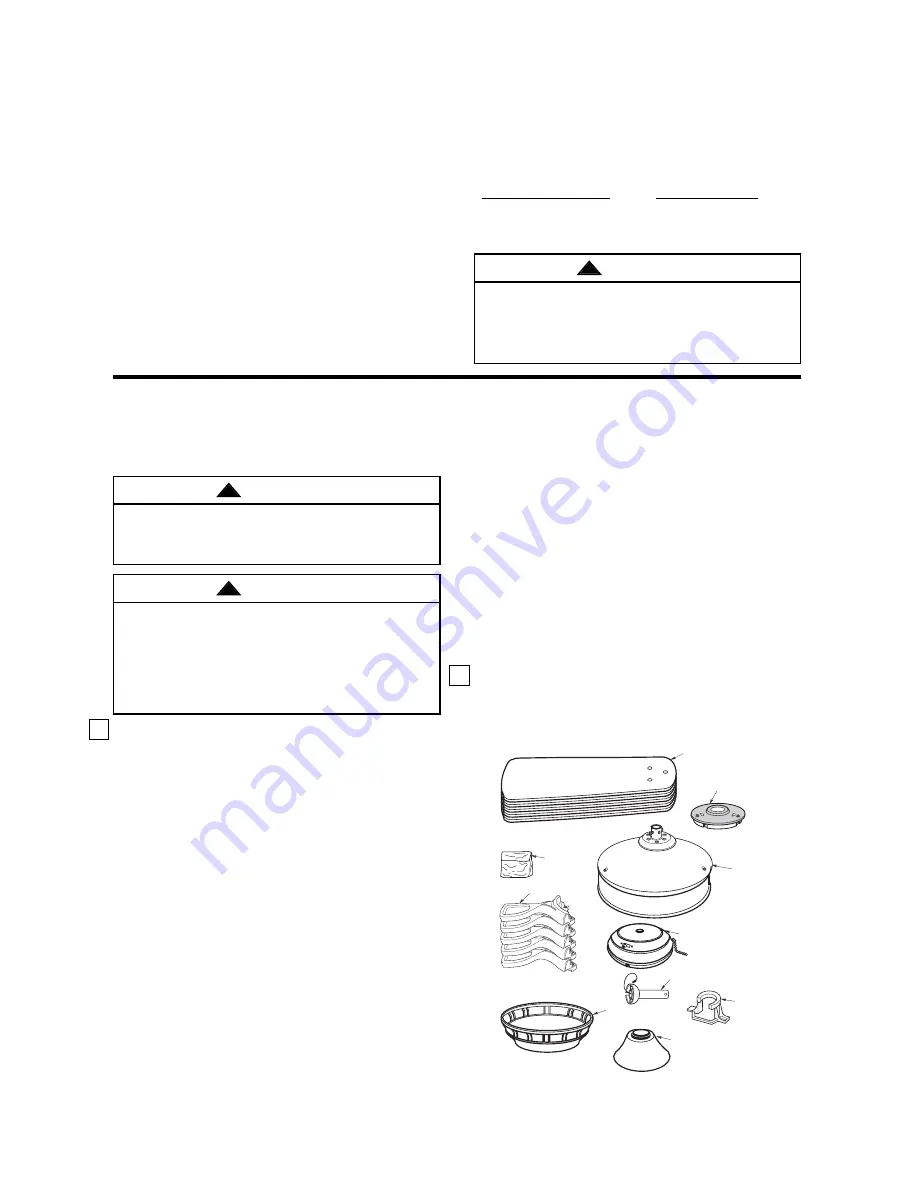 Emerson CF552AW00 Instructions Manual Download Page 3