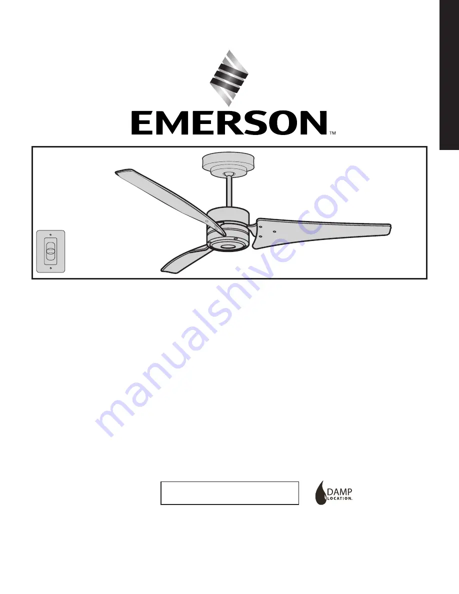 Emerson CF765BQ01 Скачать руководство пользователя страница 1