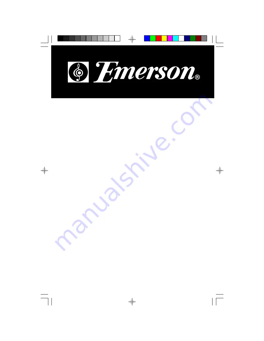 Emerson CKD2300 Owner'S Manual Download Page 1